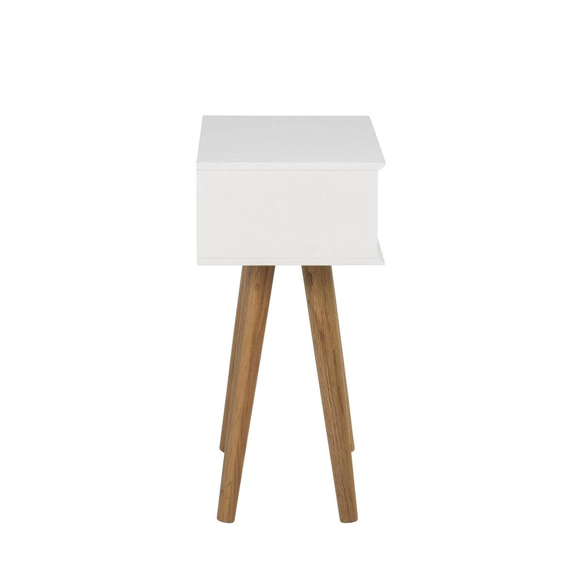 Lisomme Fabienne Houten Nachtkastje Wit - Afbeelding 5