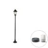 QAZQA Smart Staande Buitenlamp Zwart 170cm Incl. Wifi ST64 - New