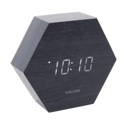 Karlsson Hexagon Wekker 13 X 11 Cm