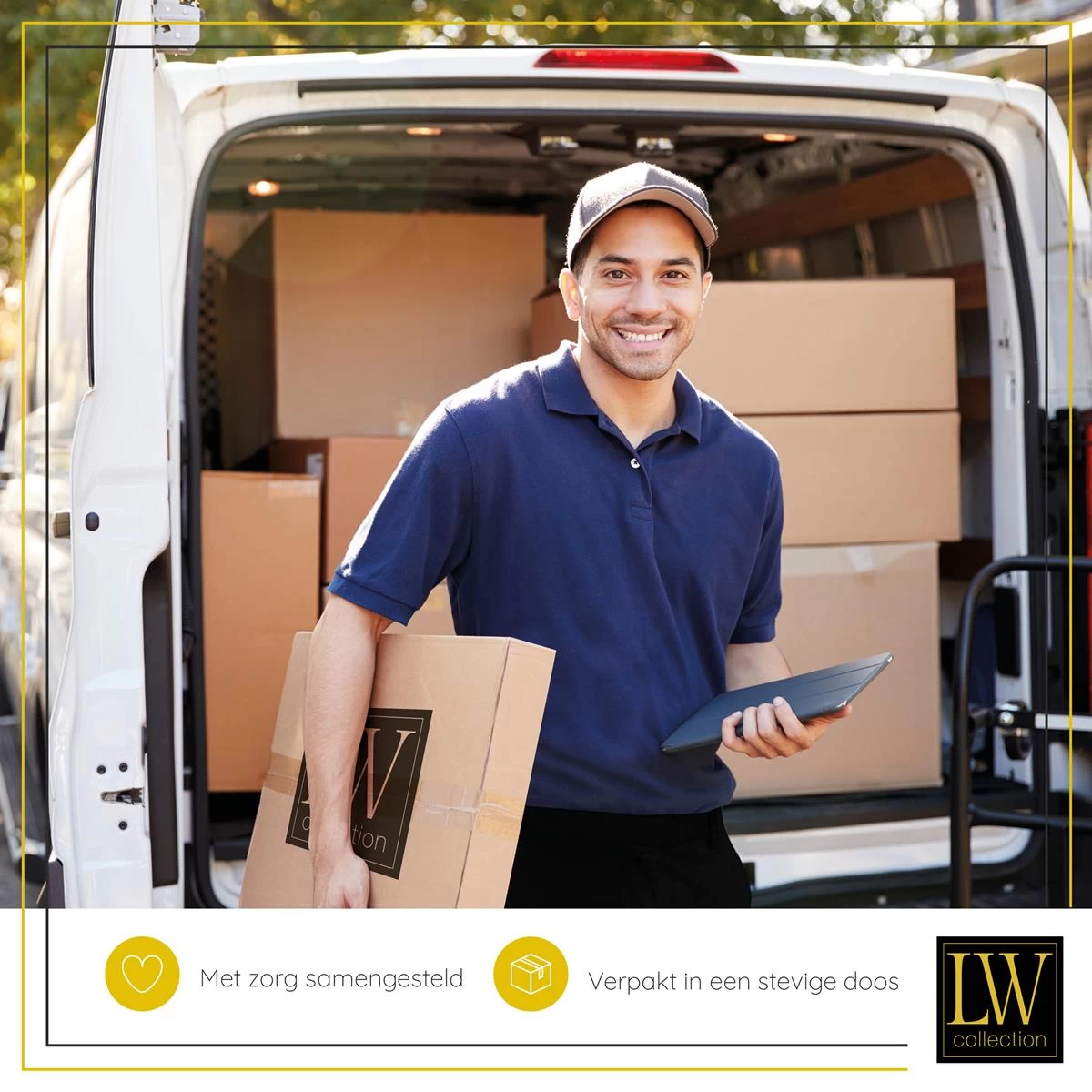 LW Collection Wandklok Becka Ø60cm - Grijs - Afbeelding 8