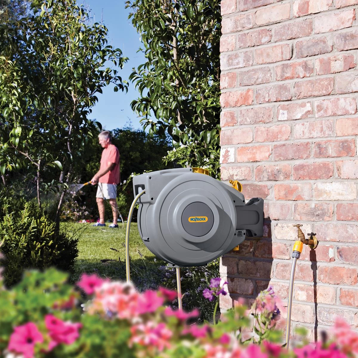 Hozelock AutoReel Wandslangenbox 10 M - Afbeelding 5