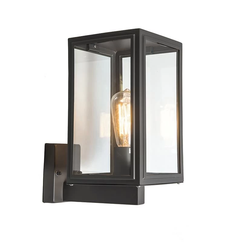 QAZQA Industriƫle Buitenwandlamp Grijs IP44 - Sutton Up - Afbeelding 3