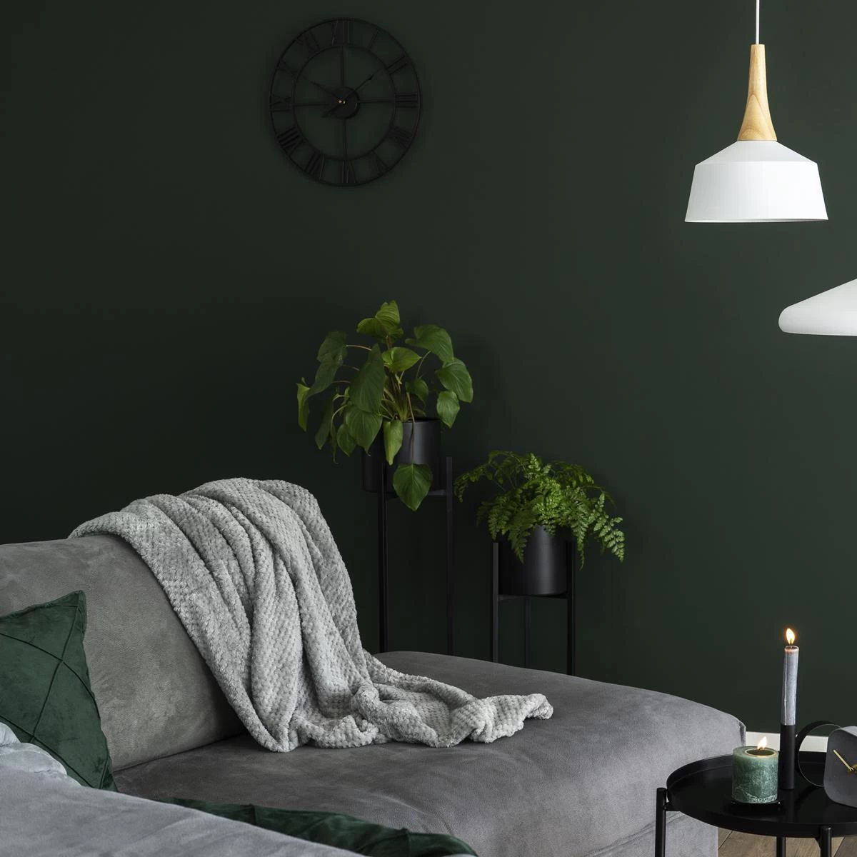 QUVIO Plaid 200 X 230 Cm - Fleece - Grijs - Afbeelding 2