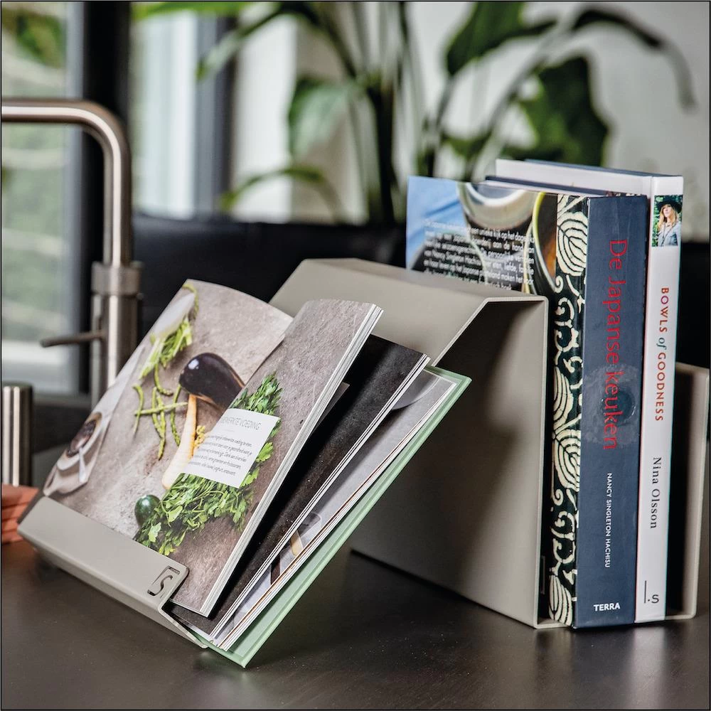 Steellish Kitchen Butler Kookboekhouder Zwart - Afbeelding 2