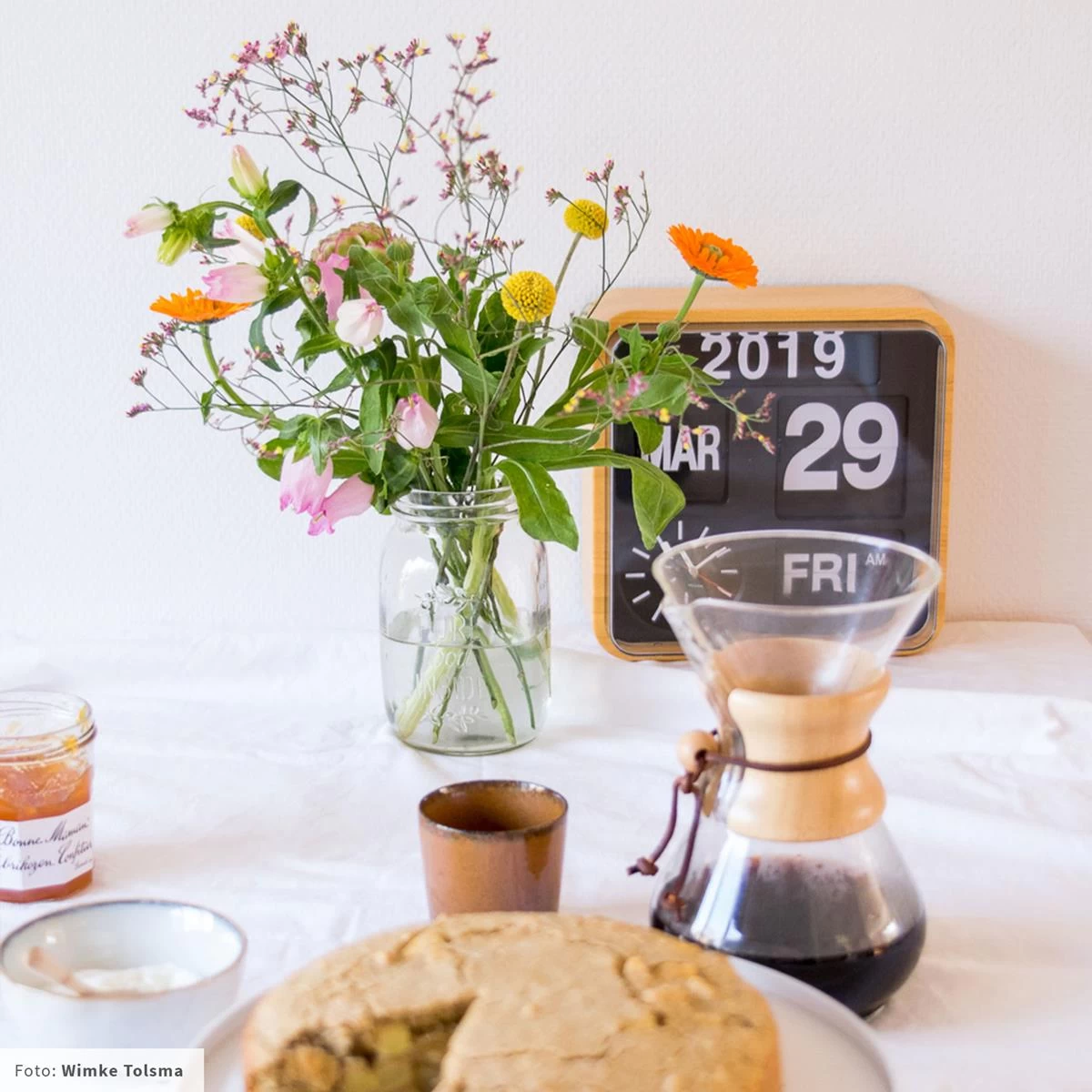 Karlsson Mini Flip Wandklok 24,5 X 24,5 Cm - Afbeelding 2