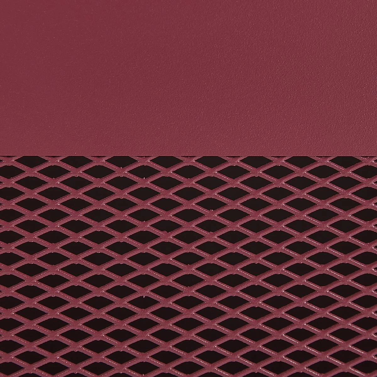 Beliani - OSSETT - Nachtkastje - Rood - Staal - Afbeelding 8