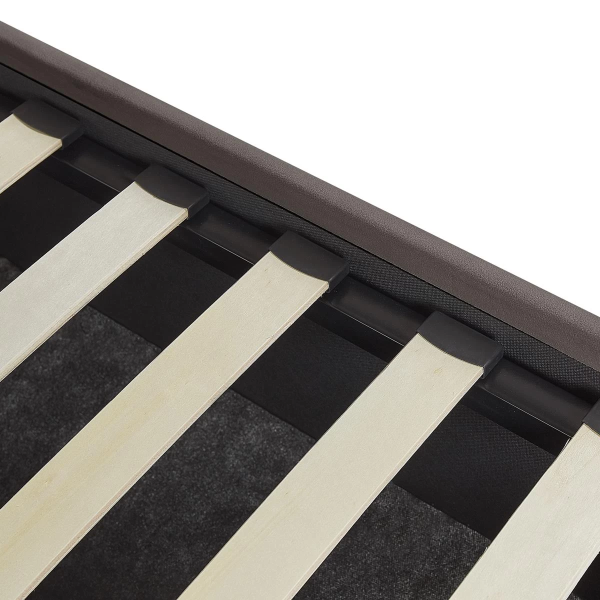 Beliani-VINCENNES -Tweepersoonsbed-Beige-180 X 200 Cm-Fluweel - Afbeelding 8