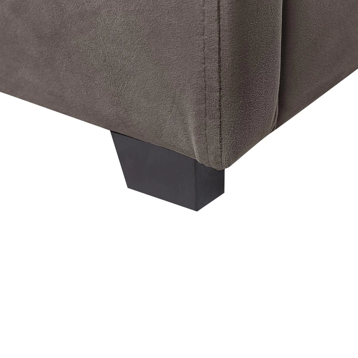 Beliani-VINCENNES -Tweepersoonsbed-Beige-180 X 200 Cm-Fluweel - Afbeelding 10