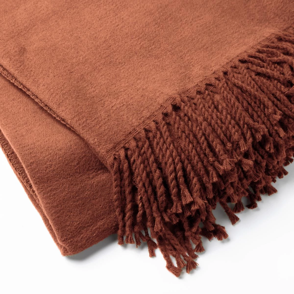 ANNABELLA | Plaid | 150x200 Cm Potters Clay | Oranje | Uni | Hoii - Afbeelding 3