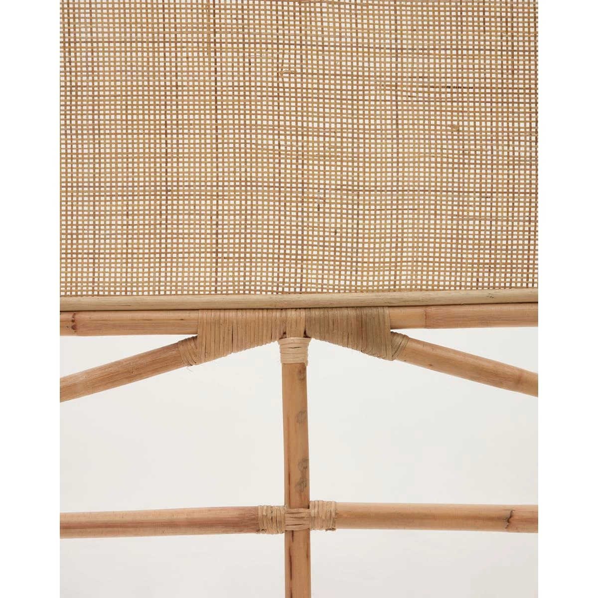 Kave Home - Quiterie Rond Rotan Hoofdeinde Met Natuurlijke Afwerking - Afbeelding 3