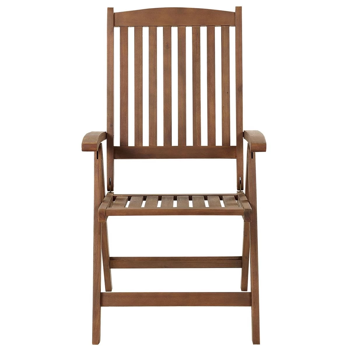 Beliani - AMANTEA - Bistroset Voor 2 - Donkere Houtkleur - Acaciahout - Afbeelding 4