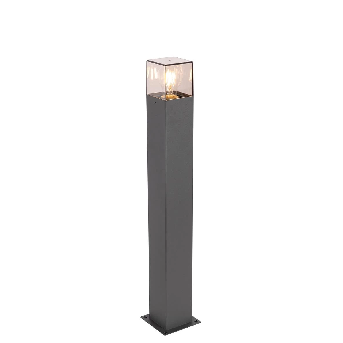 QAZQA Moderne Staande Buitenlamp 70 Cm Donkergrijs IP44 - Denmark - Afbeelding 7