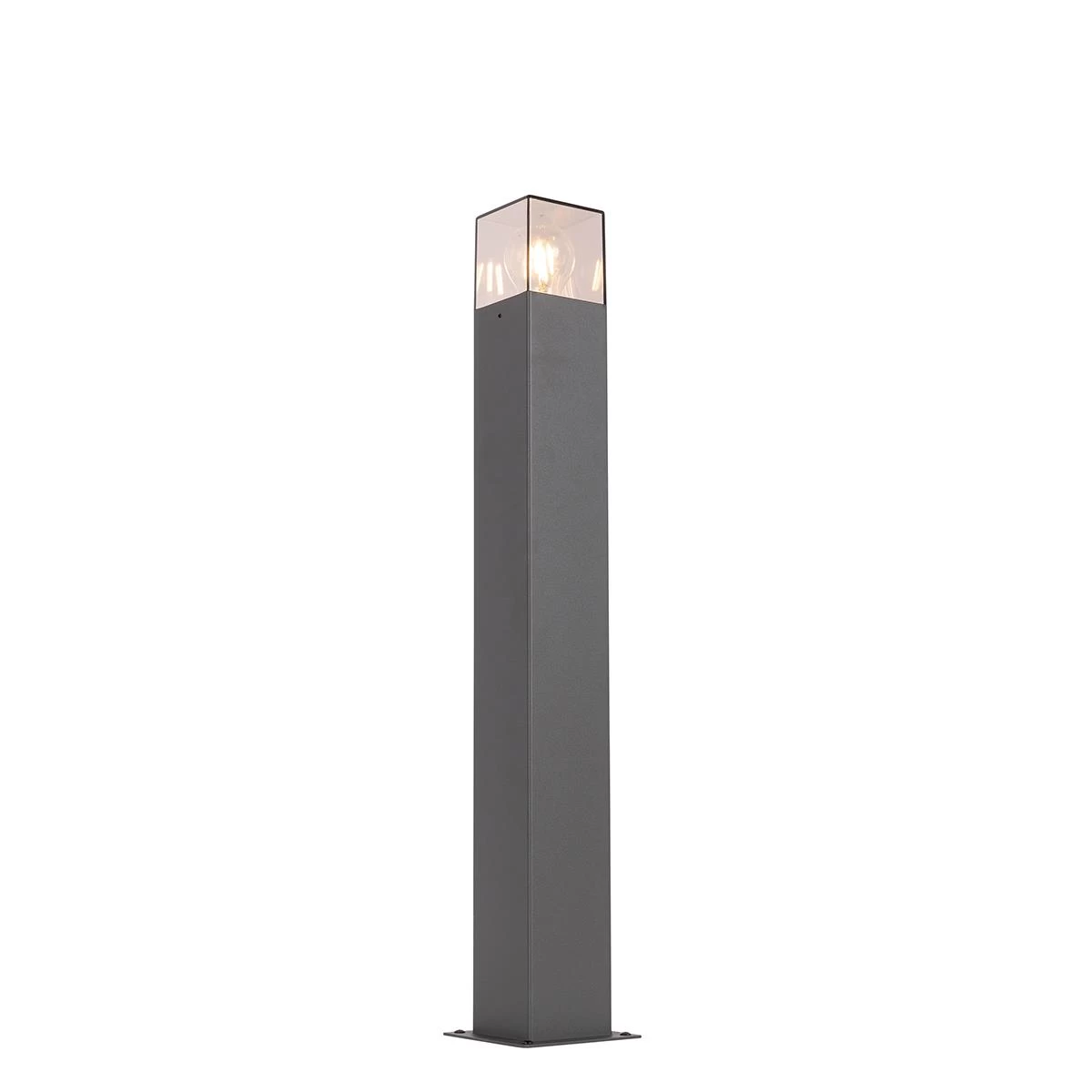 QAZQA Moderne Staande Buitenlamp 70 Cm Donkergrijs IP44 - Denmark - Afbeelding 8
