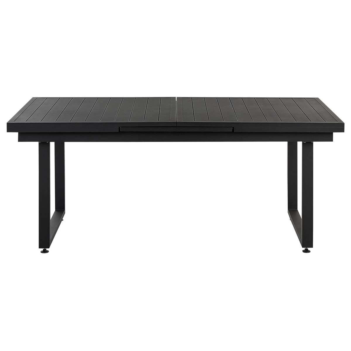 Beliani - VALCANETTO| BUSSETO - Tuinset Voor 6 - Zwart - Aluminium - Afbeelding 3