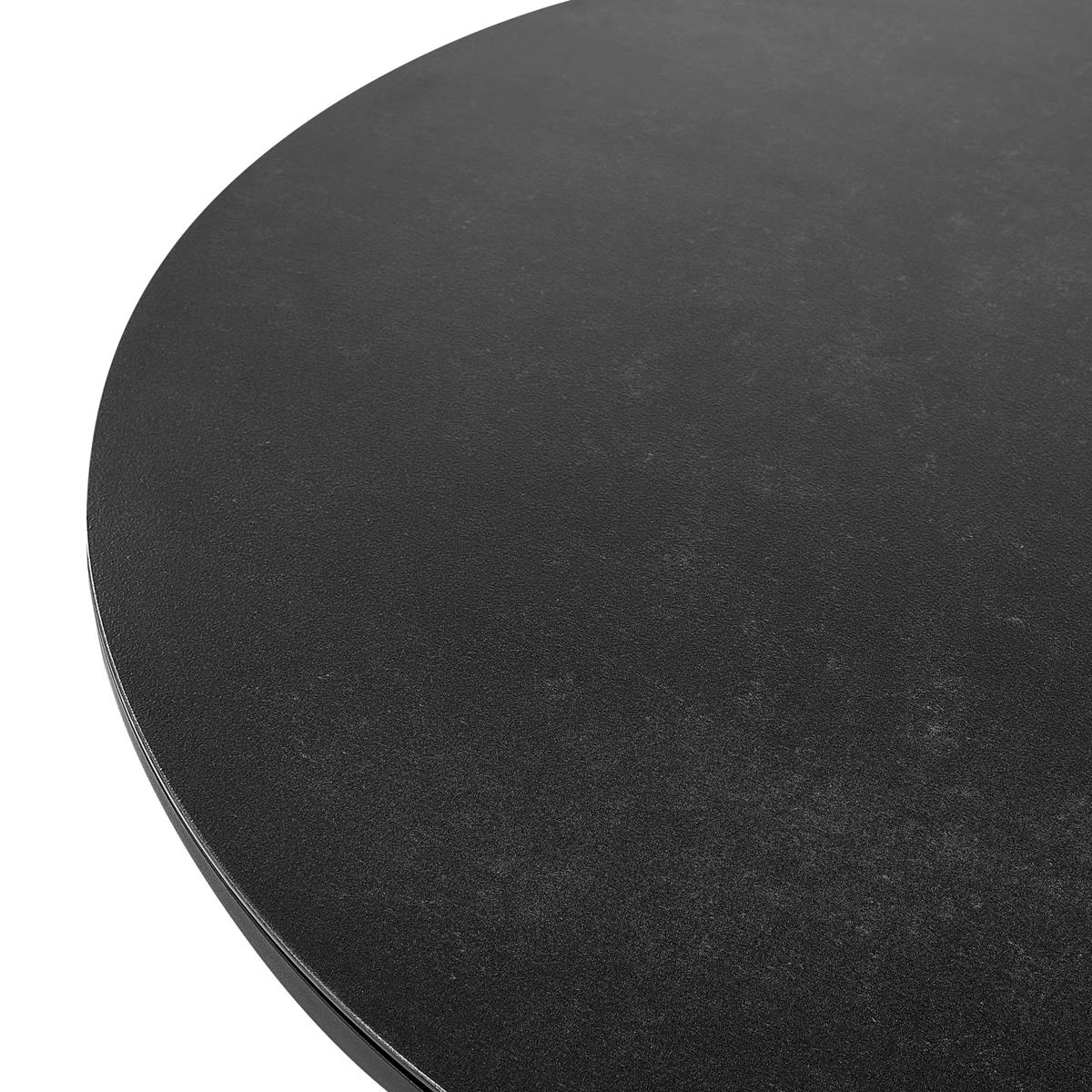 Beliani - OLMETTO|BUSETTO - Tuinset Voor 4 - Zwart - Aluminium - Afbeelding 4