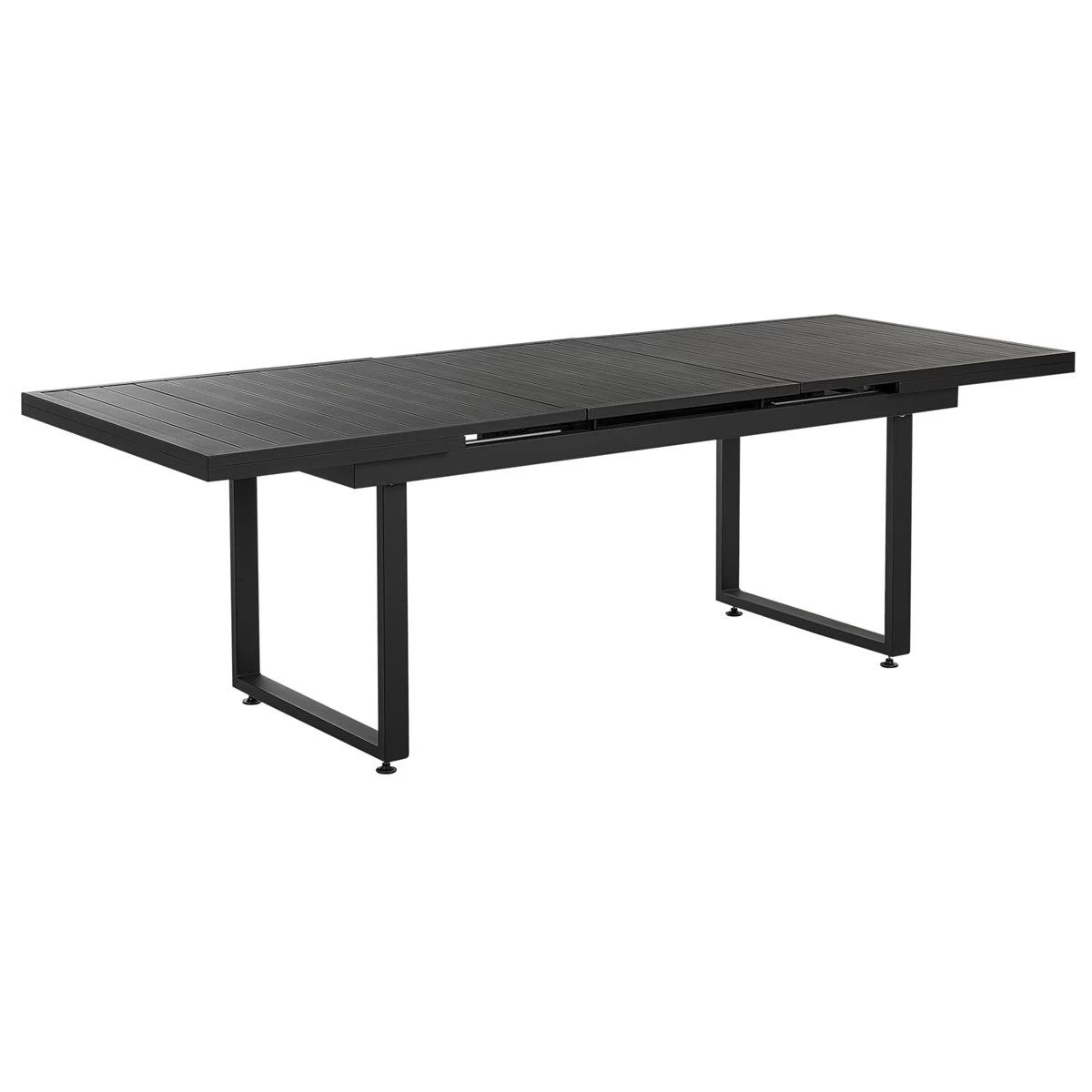 Beliani - VALCANETTO| BUSSETO - Tuinset Voor 6 - Zwart - Aluminium - Afbeelding 6