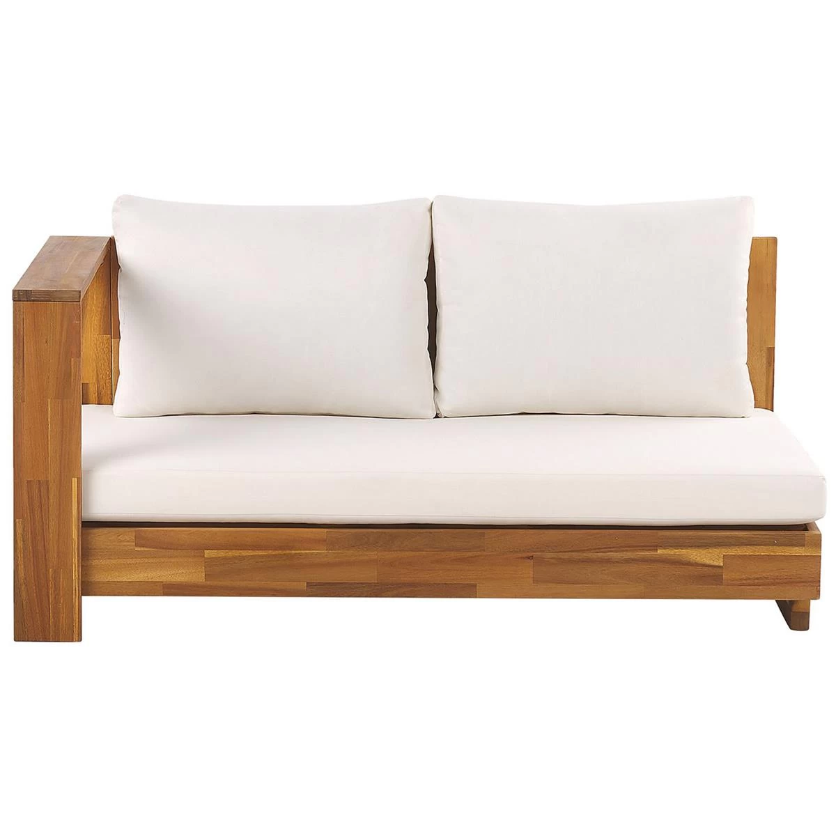 Beliani - MARETTIMO - Loungeset Voor 5 - Lichte Houtkleur - Acaciahout - Afbeelding 6