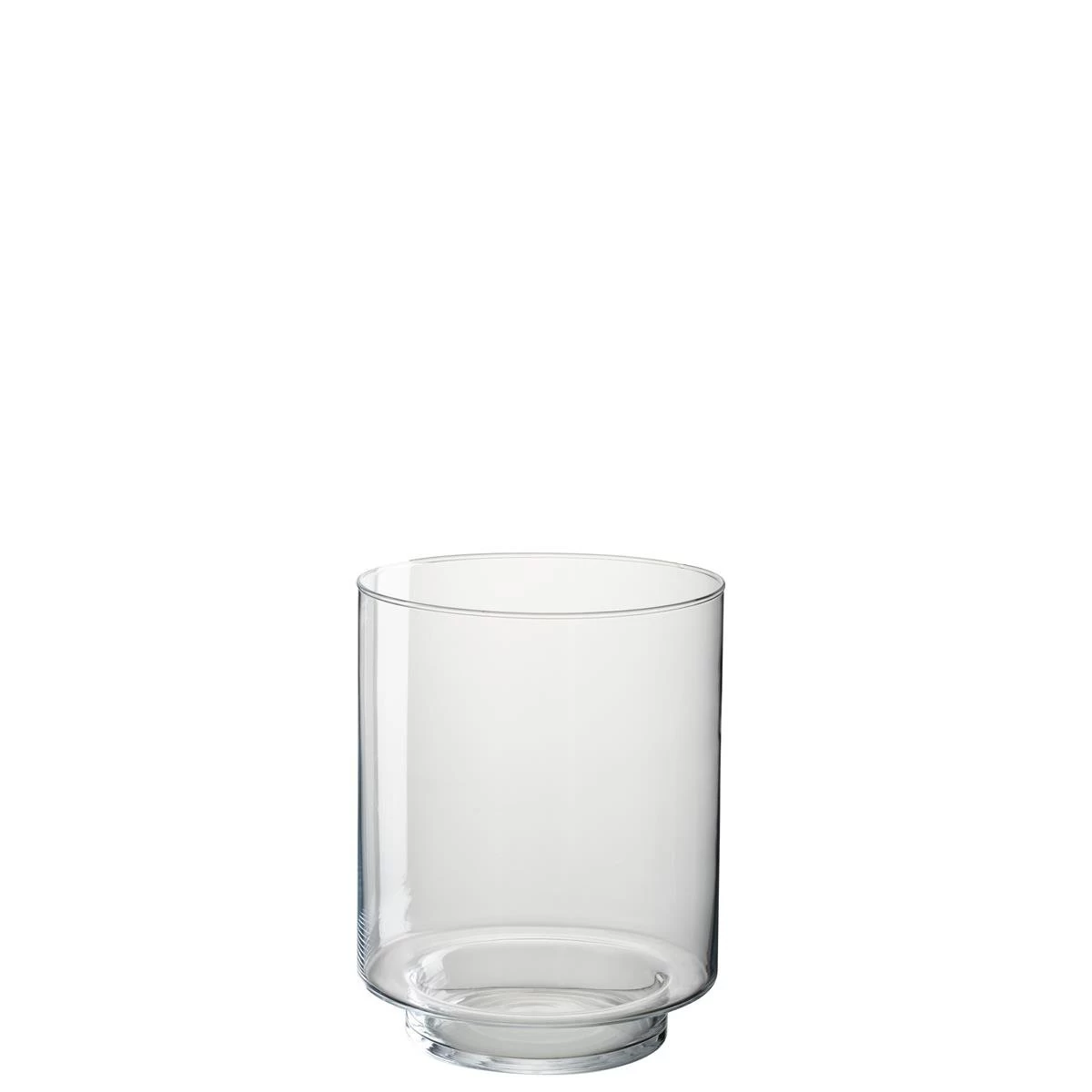 J-Line Windlicht Laura Glas Transparant Small