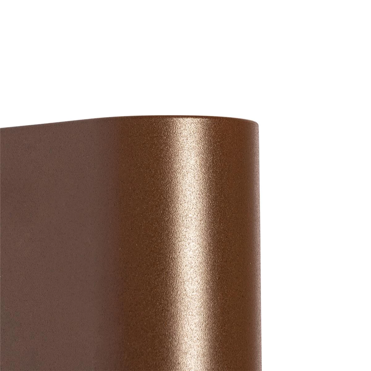 QAZQA Buiten Wandlamp Roestbruin Kunststof Ovaal 2-lichts - Baleno - Afbeelding 3