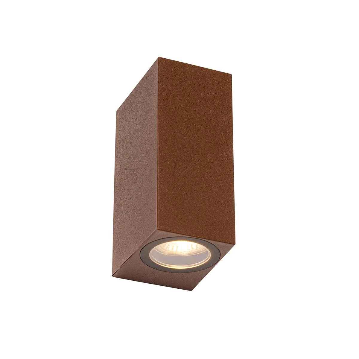 QAZQA Moderne Buiten Wandlamp Roestbruin Kunststof 2-lichts - Baleno - Afbeelding 7