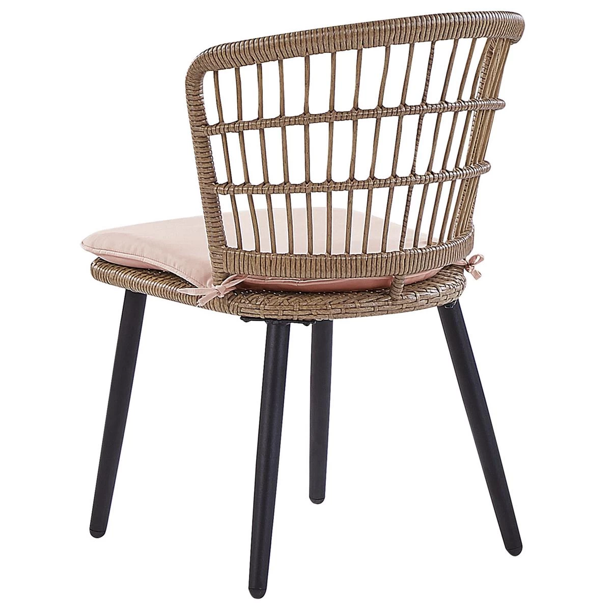 Beliani - ALIANO - Tuinset 6 Personen - Natuurlijk - PE Rotan - Afbeelding 5