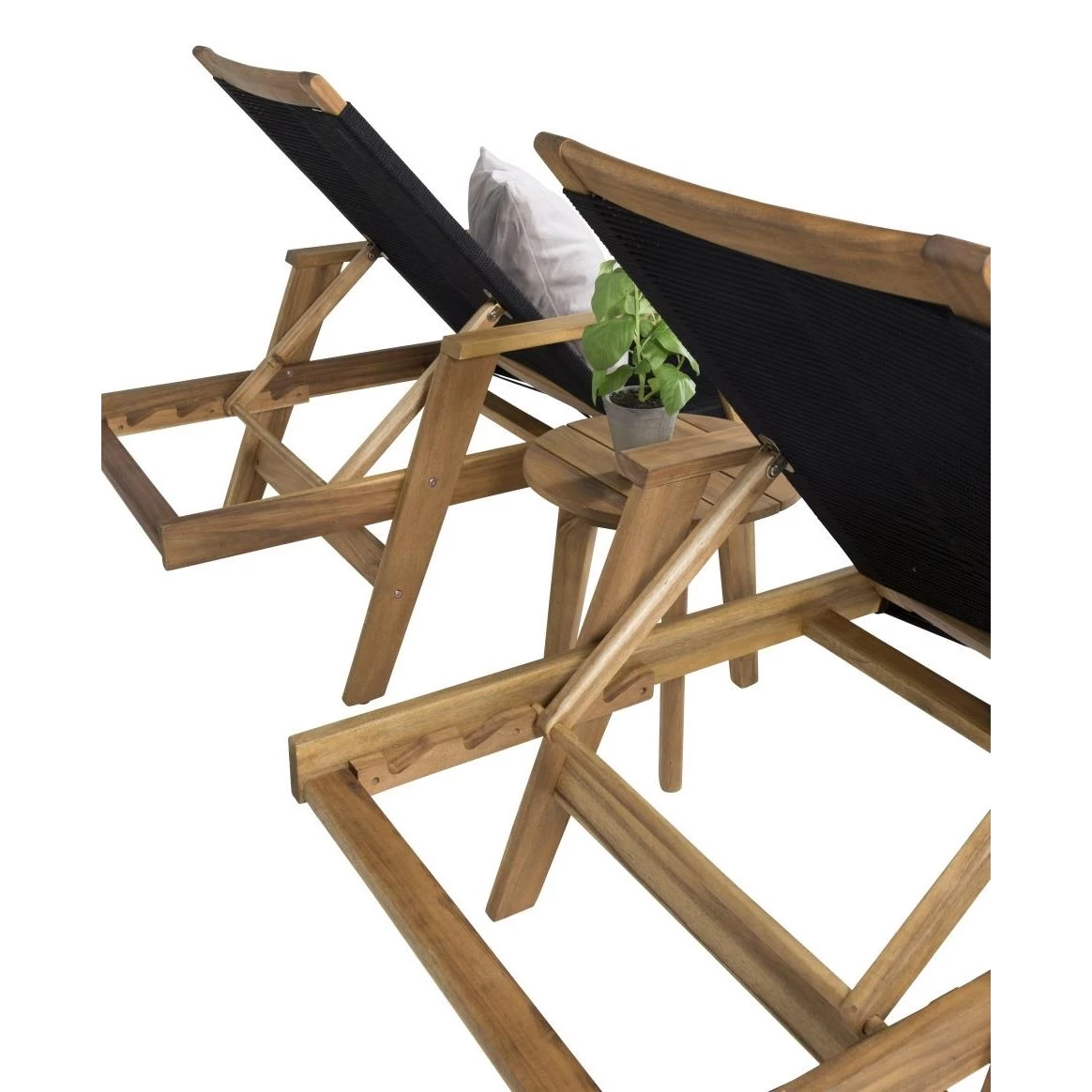 24Designs Antella Ligbed - Set Van 2 - Inclusief Bijzettafel - Afbeelding 6