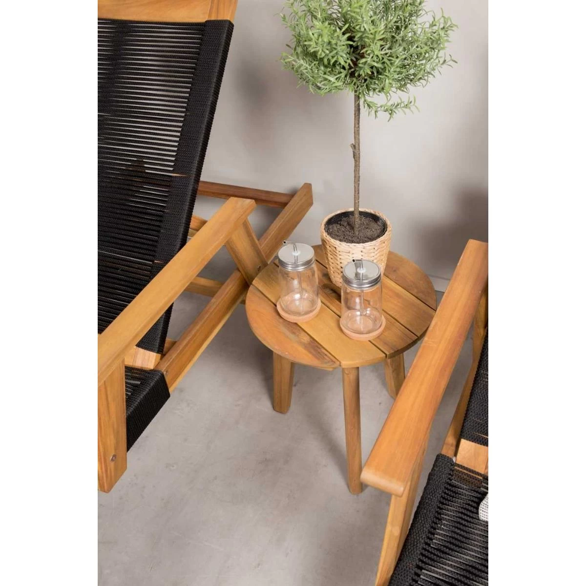 24Designs Antella Ligbed - Set Van 2 - Inclusief Bijzettafel - Afbeelding 7