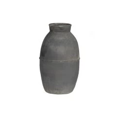 BePureHome BuPureHome Vaas Panoply - Klei - Zwart - 50x28x28