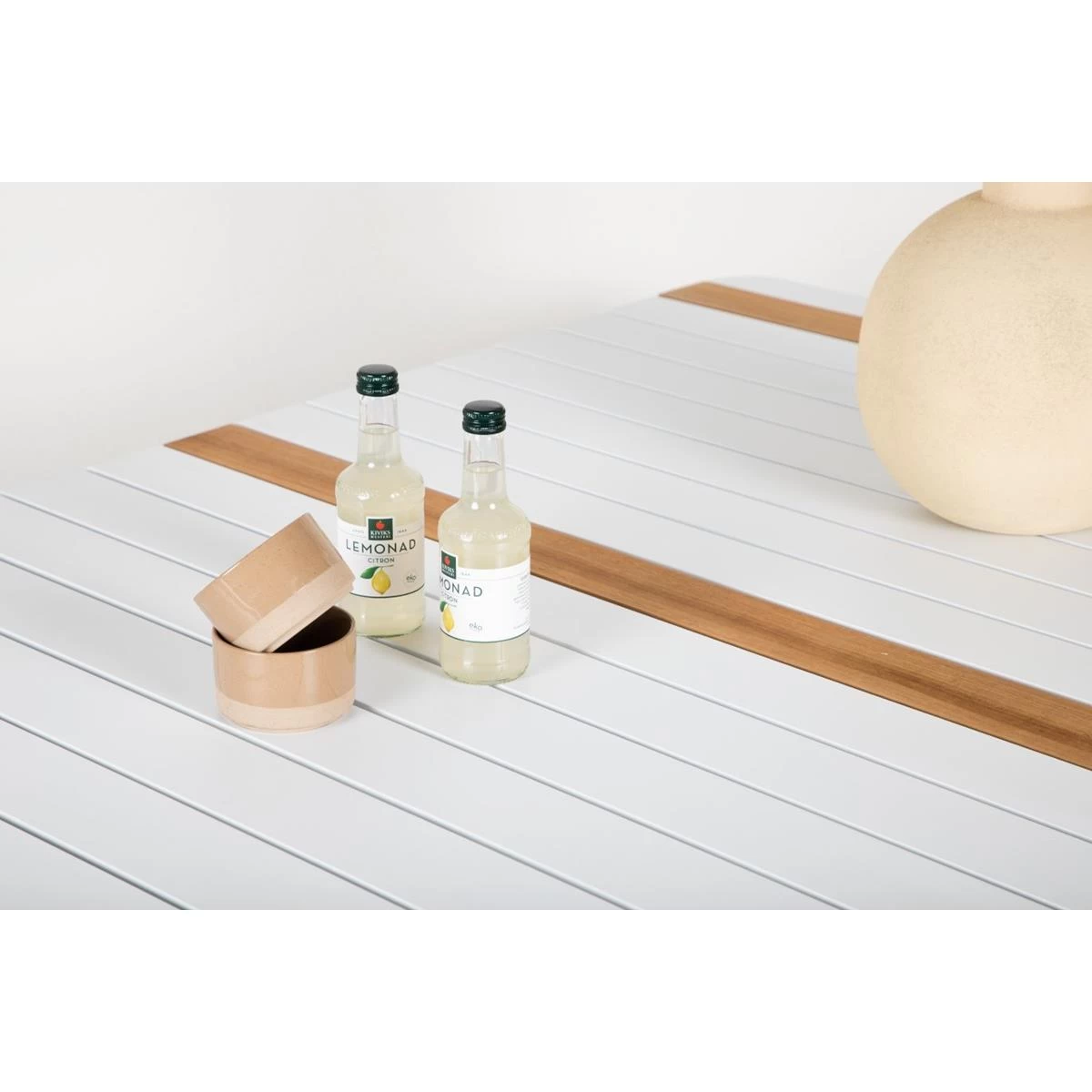 24Designs Manarola Tuintafel En 4 Teak Tuinstoelen - Afbeelding 5