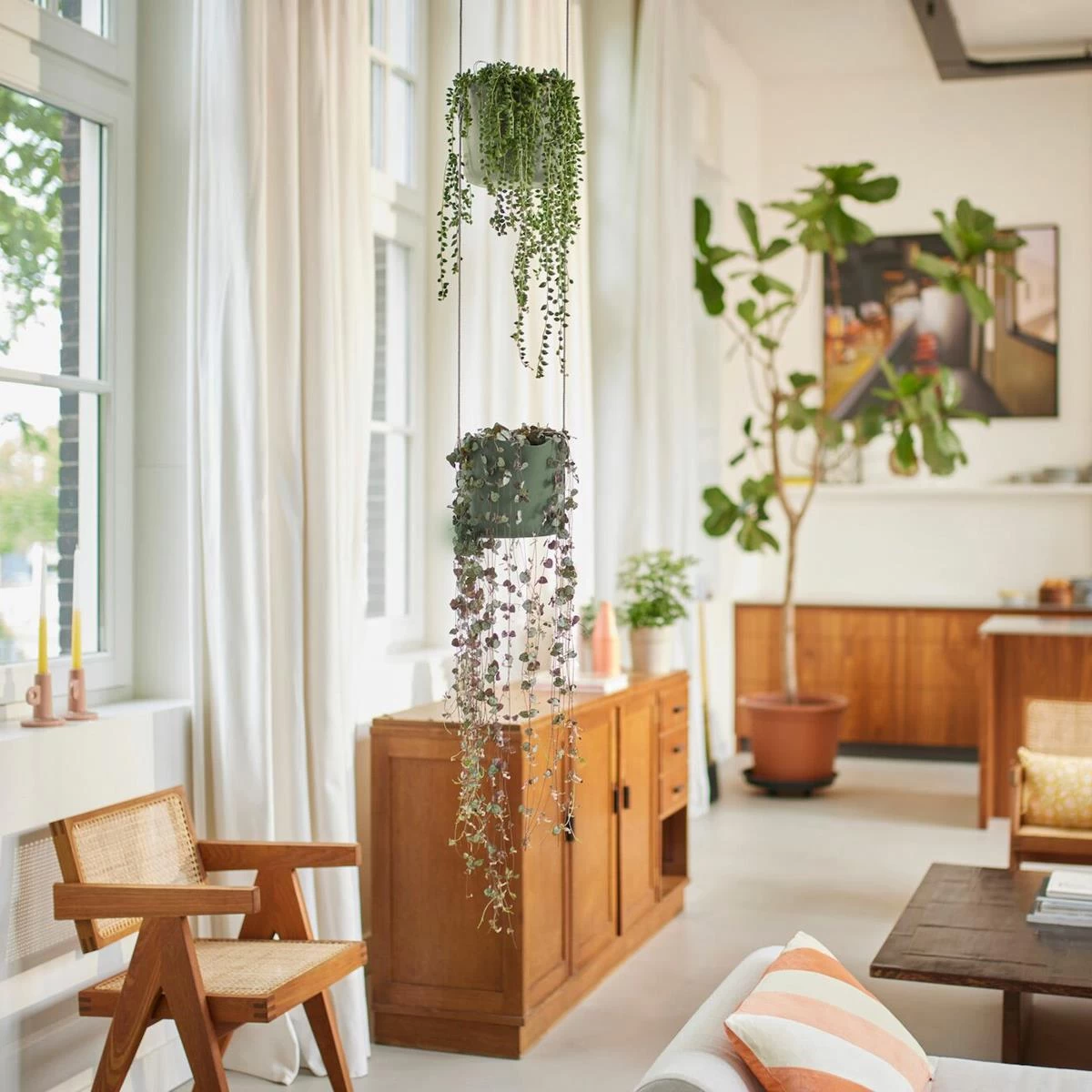 Elho B.for Swing Bloempot Ø 18 Cm - Lichtgroen - Afbeelding 3