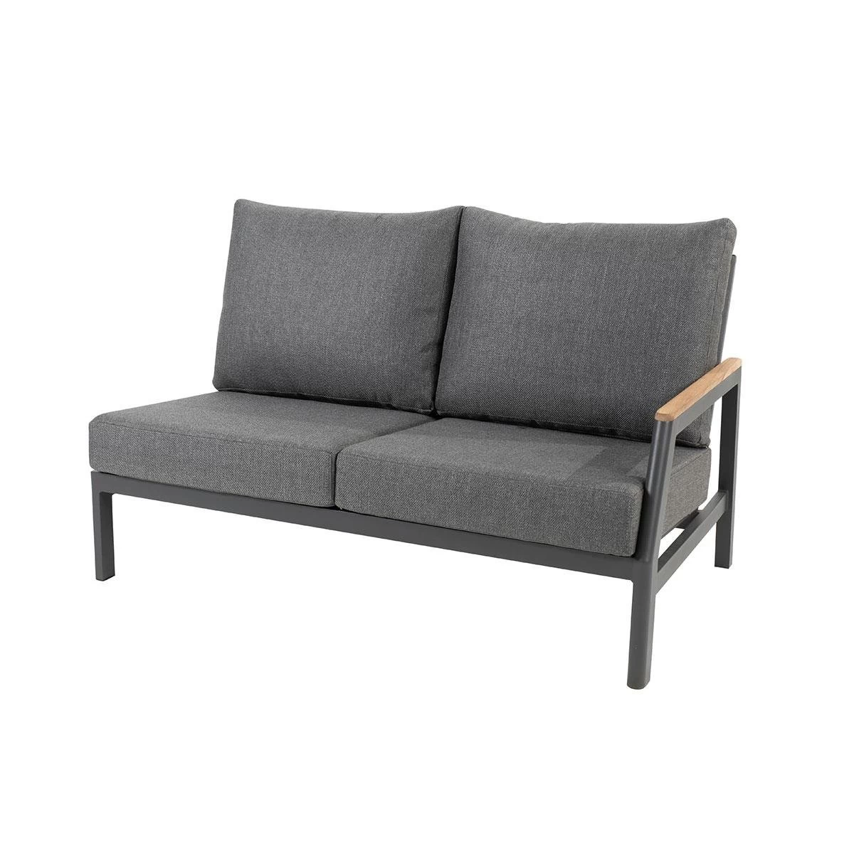 Taste By 4 Seasons Ravenna Loungebanken Links En Rechts - Donker Grijs - Afbeelding 3