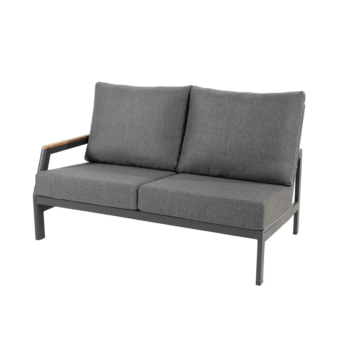 Taste By 4 Seasons Ravenna Loungebanken Links En Rechts - Donker Grijs - Afbeelding 4