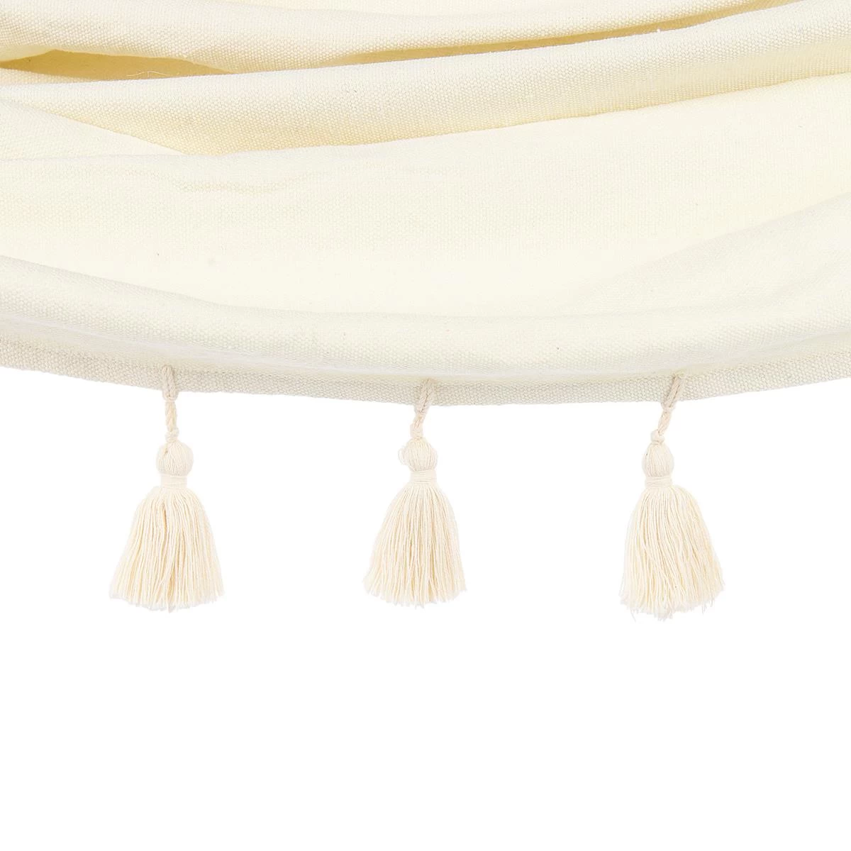 Beliani - VERCELLI - Hangmat - Wit - Katoen - Afbeelding 3