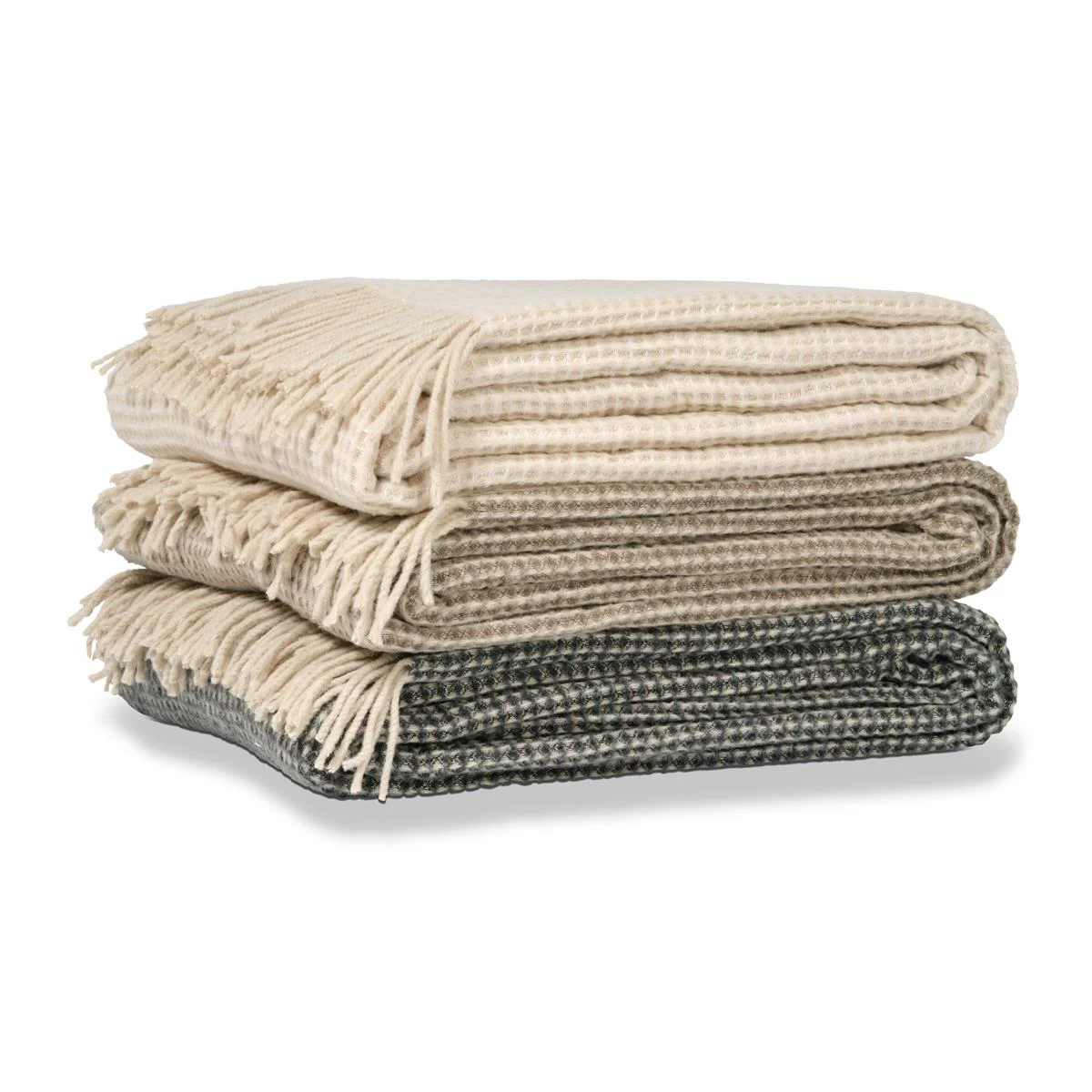 Vandyck HOME 95 Plaid 130 X 220 Cm - Cream Tan - Afbeelding 3