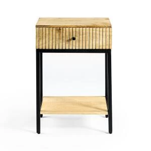 Hoyz Collection - Nachtkastje M215 Mango Light - 41x28x60 - Afbeelding 4