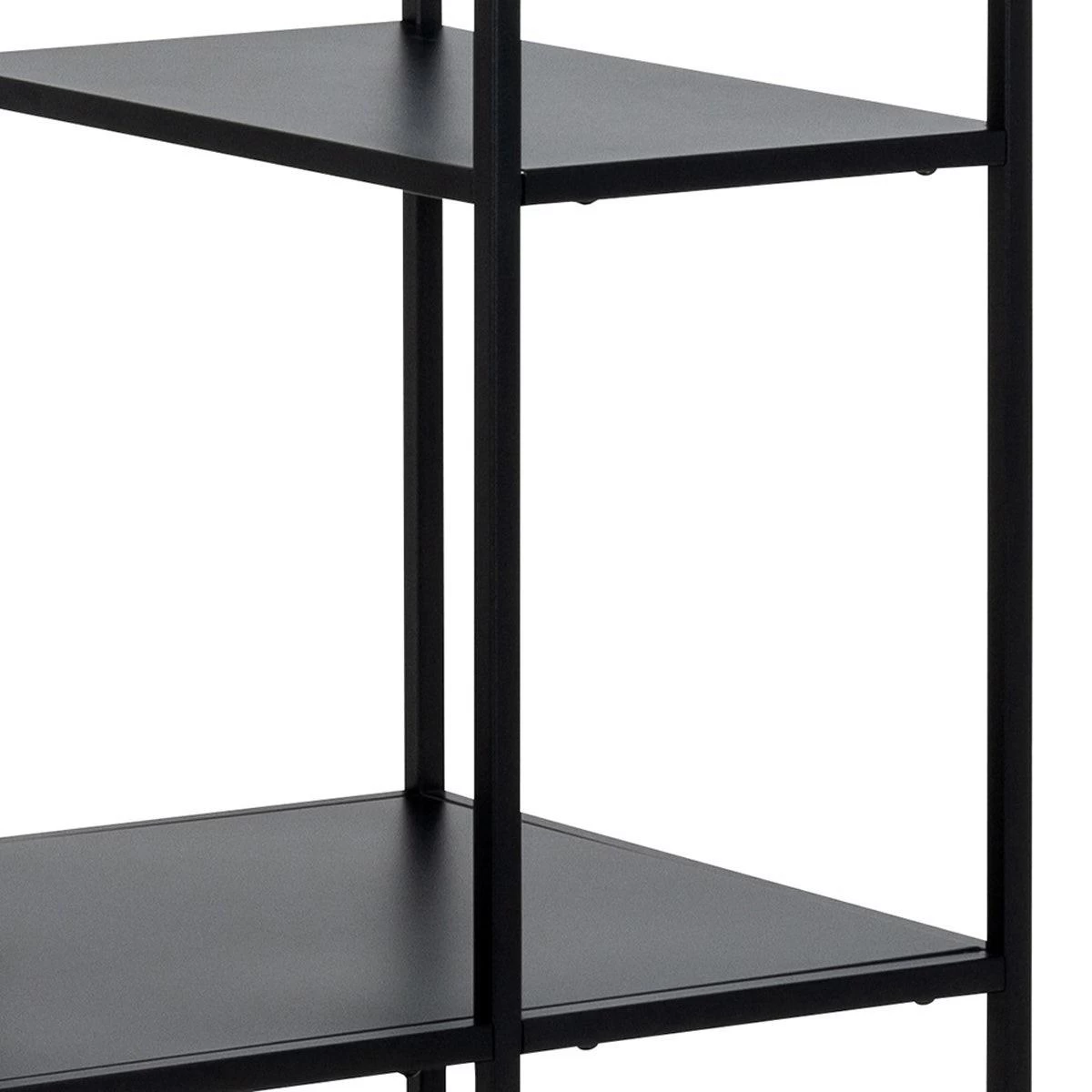 Lisomme Roy Metalen Kledingrek Zwart - 80 X 185 Cm - Afbeelding 3