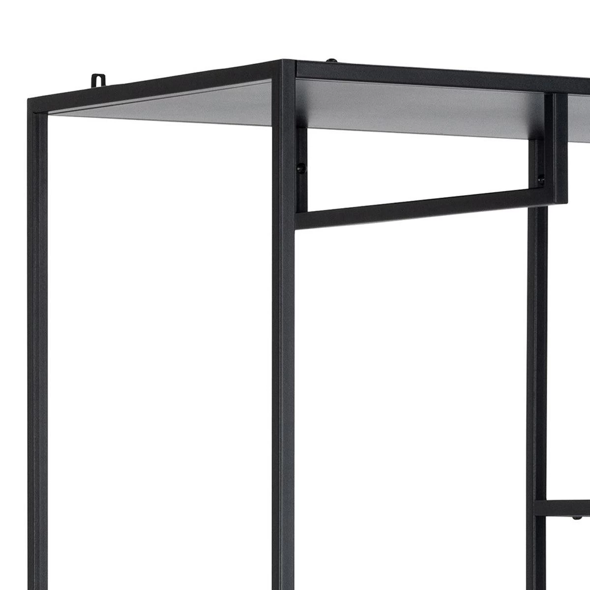 Lisomme Roy Metalen Kledingrek Zwart - 80 X 185 Cm - Afbeelding 5