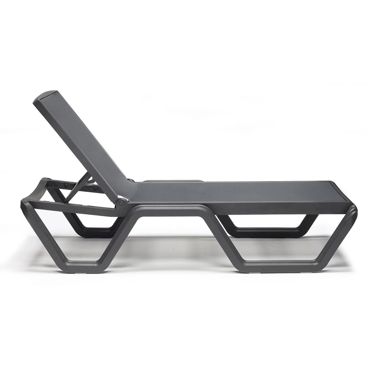 SCAB Vela Verstelbaar Ligbed Met Wielen - Set Van 2 - Antracietgrijs - Afbeelding 4