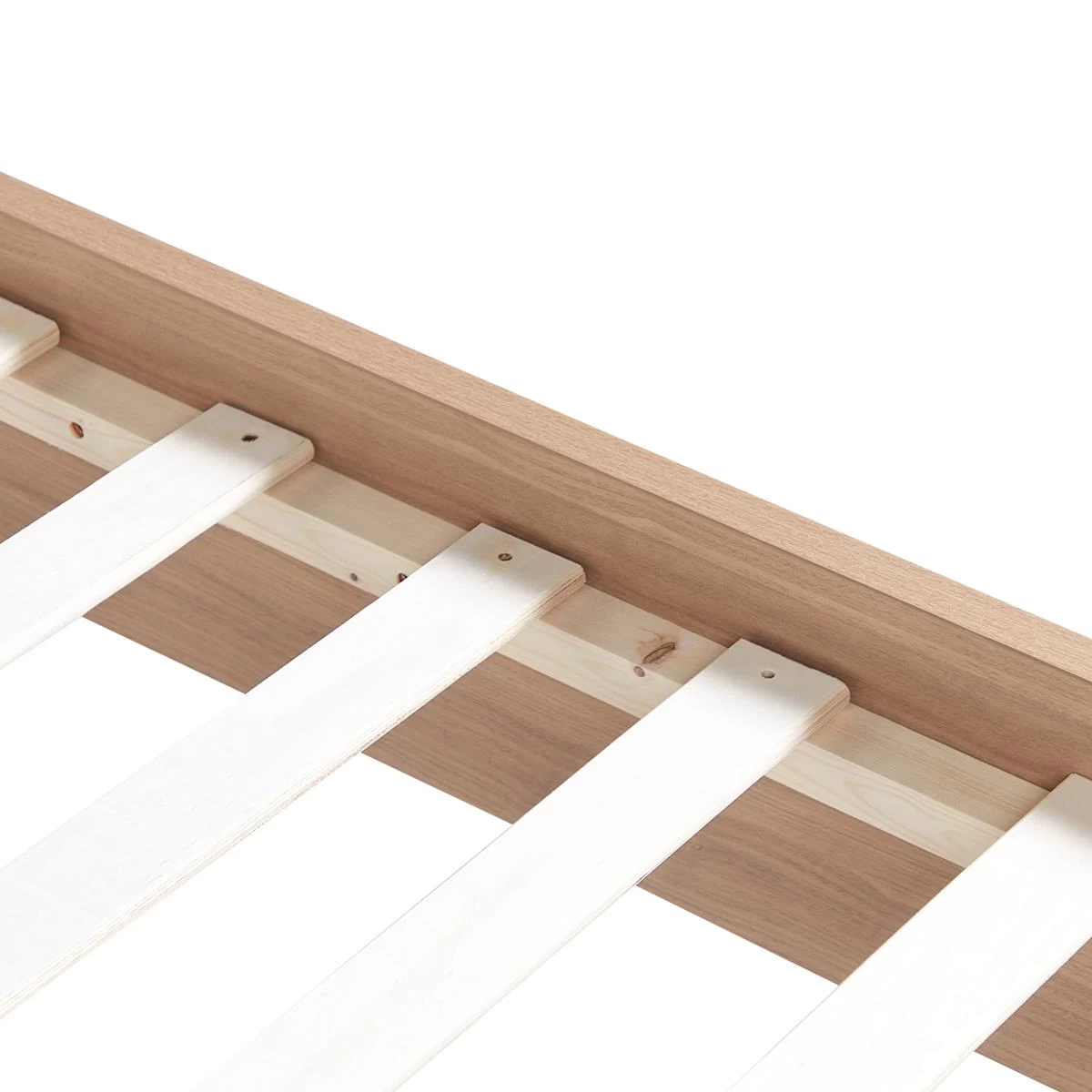 Beliani - IZERNORE - Bed - Donkergrijs - 180 X 200 Cm - Stof - Afbeelding 6