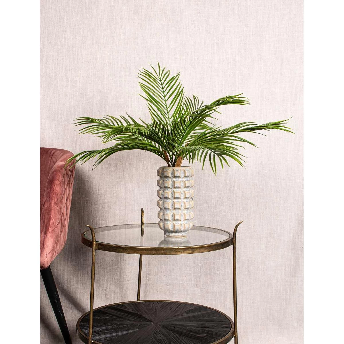 PTMD Palm Bos Kunsttak - 40 X 48 X 50 Cm - Kunststof - Groen - Afbeelding 3