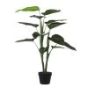 Mica Decorations Philodendron Kunstplant - H100x Ø70 Cm - Groen
