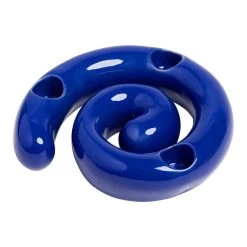 &k Amsterdam Scribble Kandelaar - Blauw