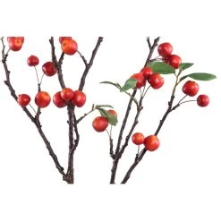 PTMD Appeltros Kunsttak - 67 X 25 X 118 Cm - Kunststof - Rood