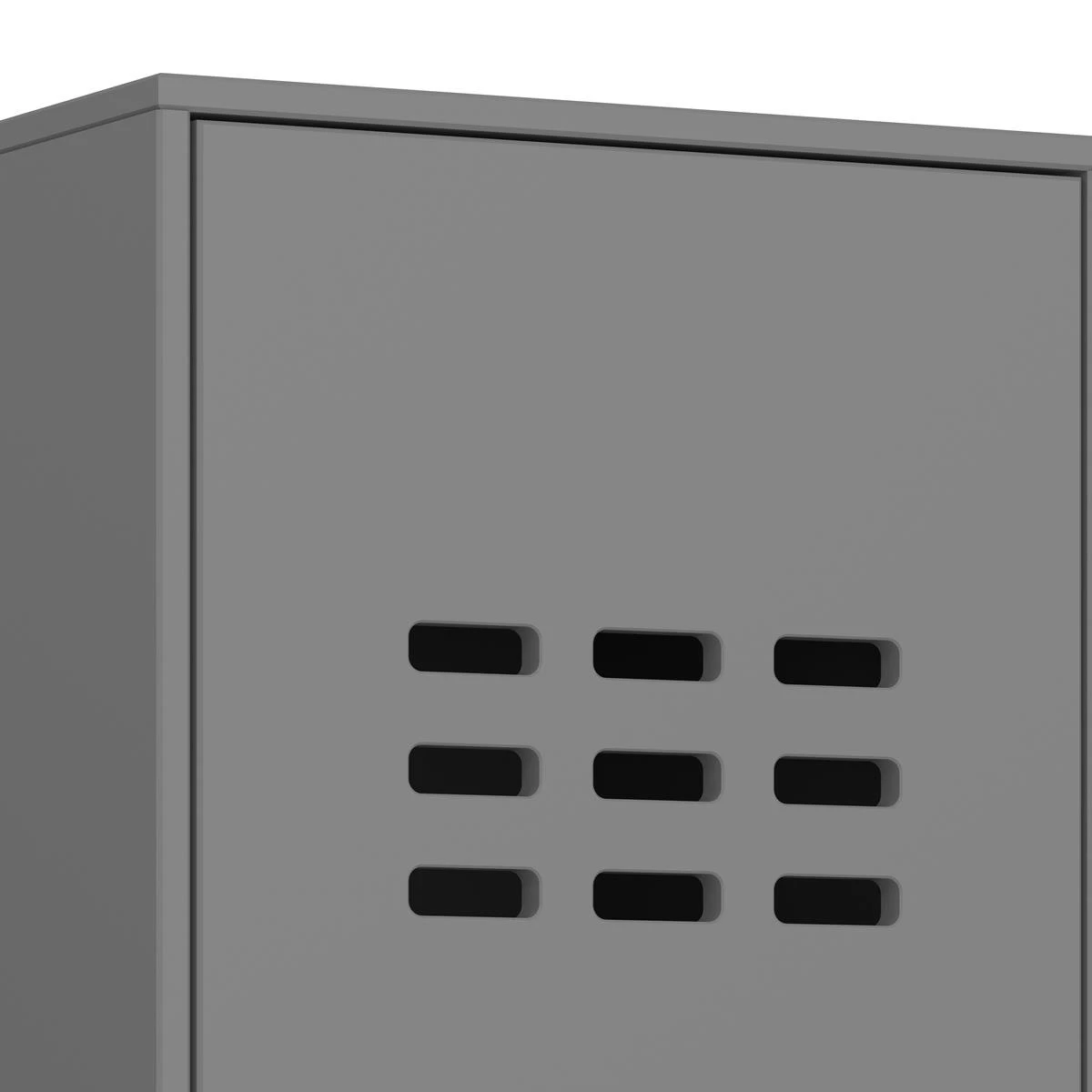 By FonQ Basic Locker Kledingkast - Grijs - Afbeelding 3