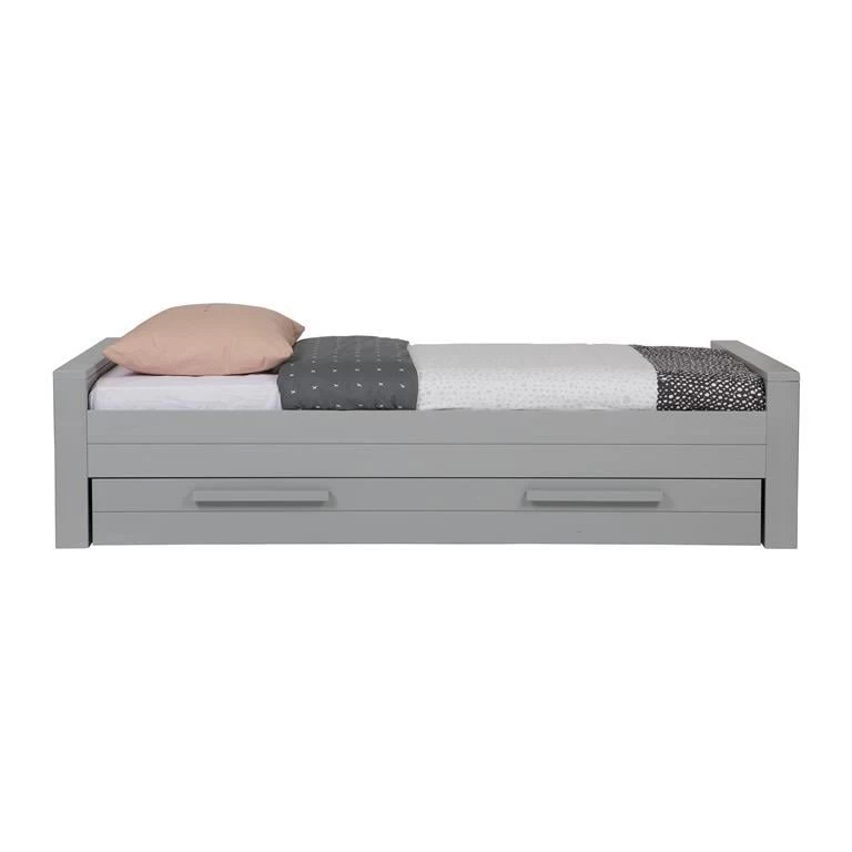 Woood Dennis Bed 90 X 200 Cm - Grijs
