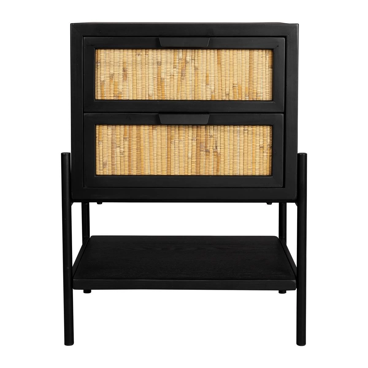 Dutchbone Yasu Nachtkastje - Zwart