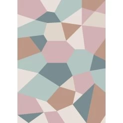 ESTAhome Fotobehang Grafisch Motief Multicolor - 200 X 279 Cm - 159258