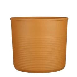 Mica Decorations Momo Ronde Bloempot - H33xØ38 Cm - Terra - Lichtbruin