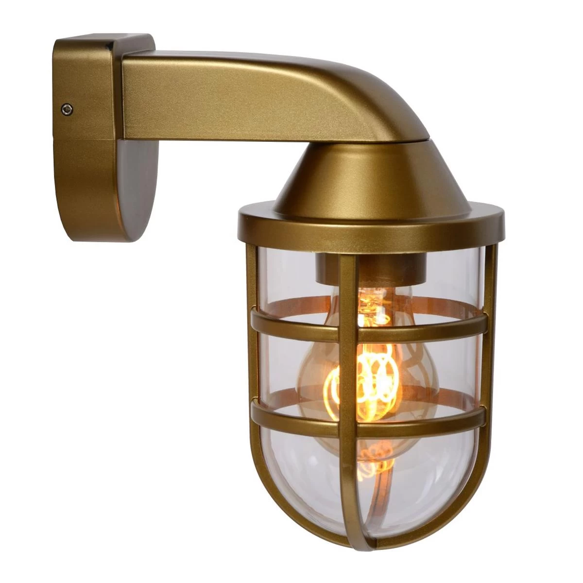 Lucide LEWIS - Wandlamp Buiten - 1xE27 - IP44 - Ma - Afbeelding 4