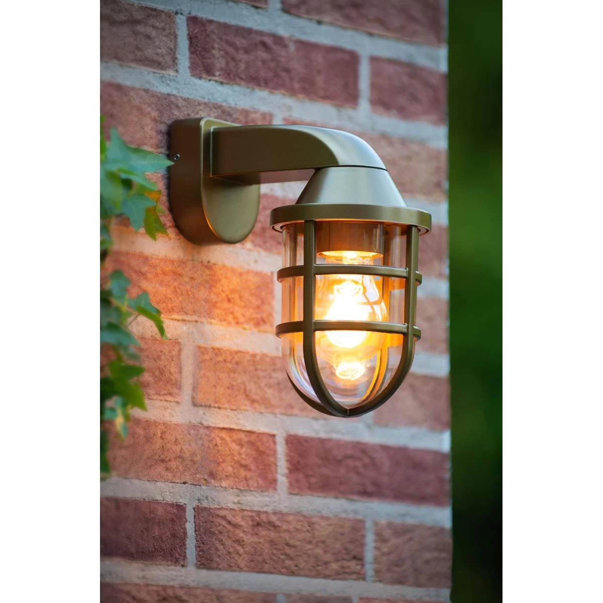 Lucide LEWIS - Wandlamp Buiten - 1xE27 - IP44 - Ma - Afbeelding 8
